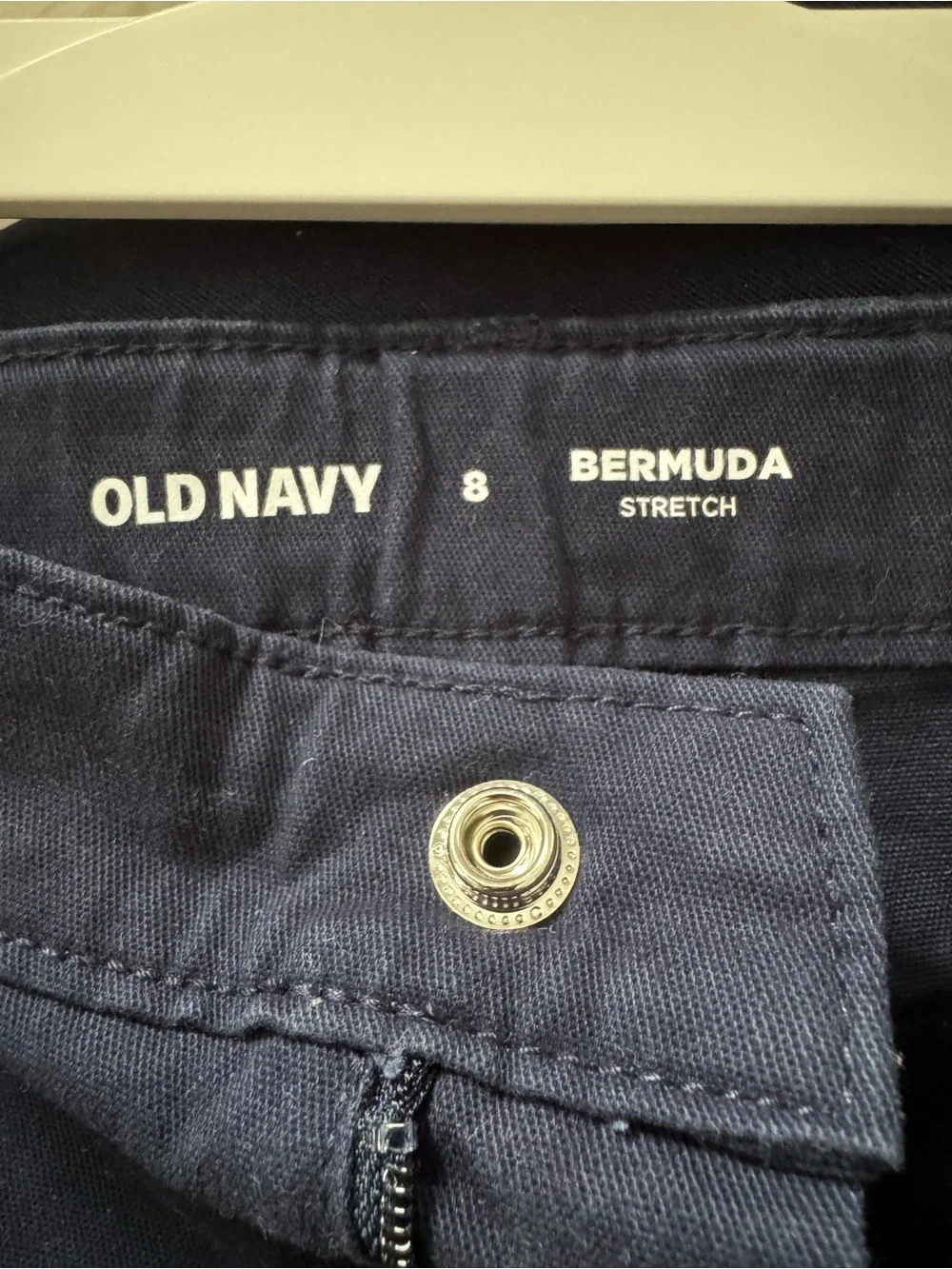 Girls Chino Navy Uniform Shorts